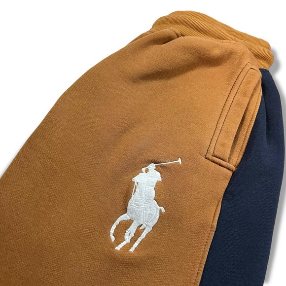 POLO RALPH LAUREN BROWN SWEATPANTS - (M-L) - Picture 2 of 4